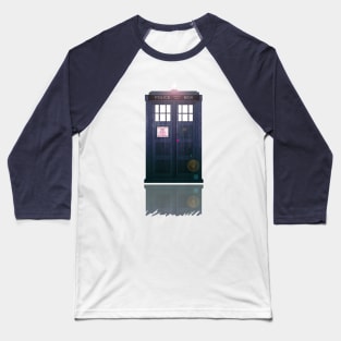 Tardis Shine Baseball T-Shirt